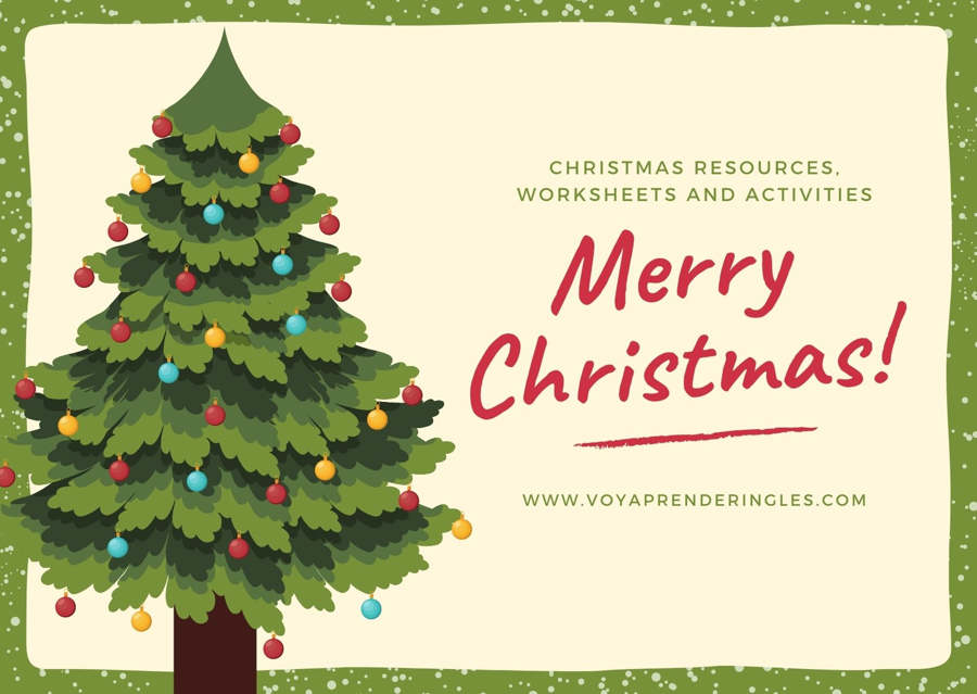 Navidad - Christmas - Free resources and materials in English for Christmas