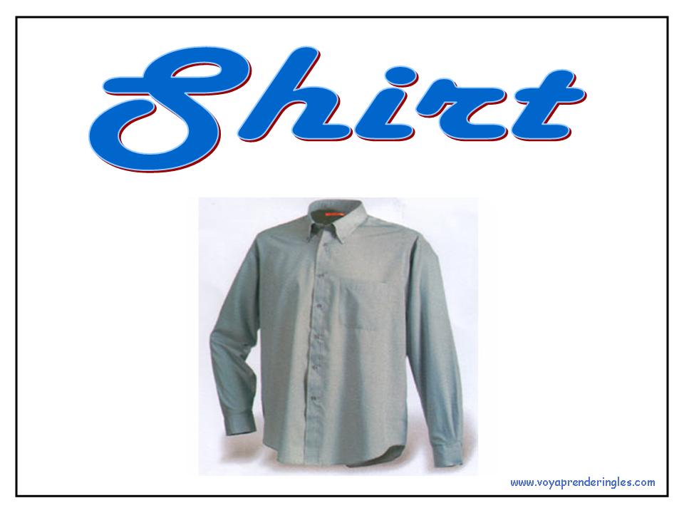 02 clothes prendas vestir