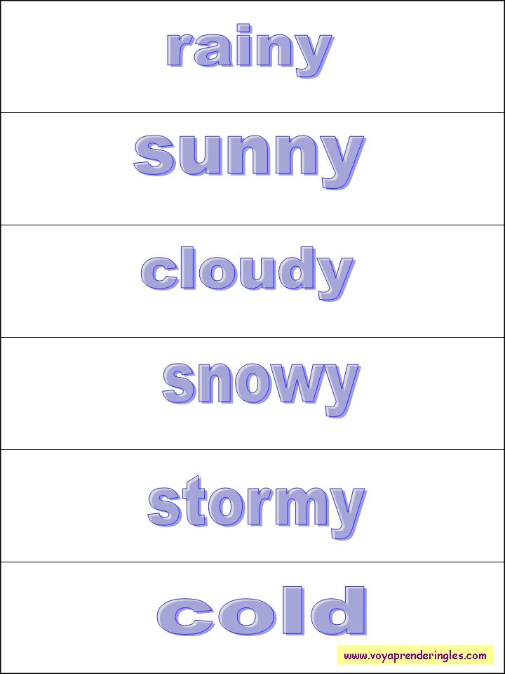 08 Weather clima