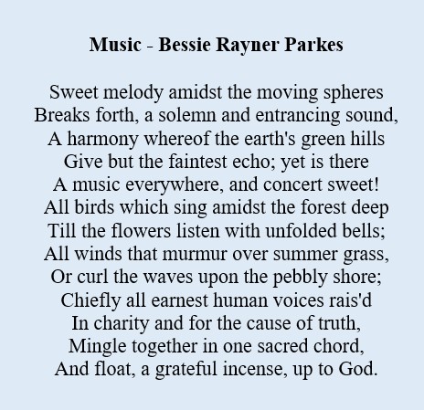 bessie rayner parkes