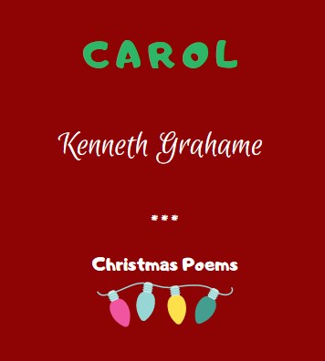 Classic christmas poems, Poesías en inglés navidad