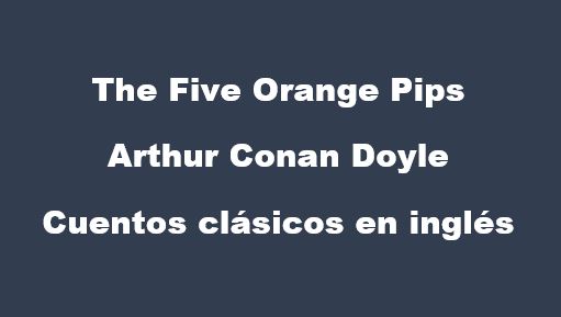 The Five Orange Pips