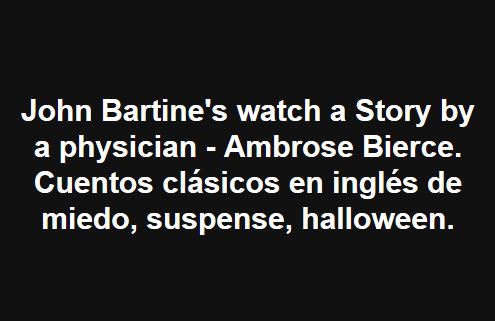 John Bartine's Watch