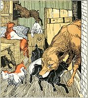 The Wolf and the Seven Kids - El Lobo y los Siete Cabritos