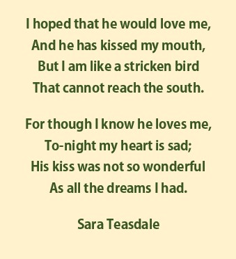 sara teasdale