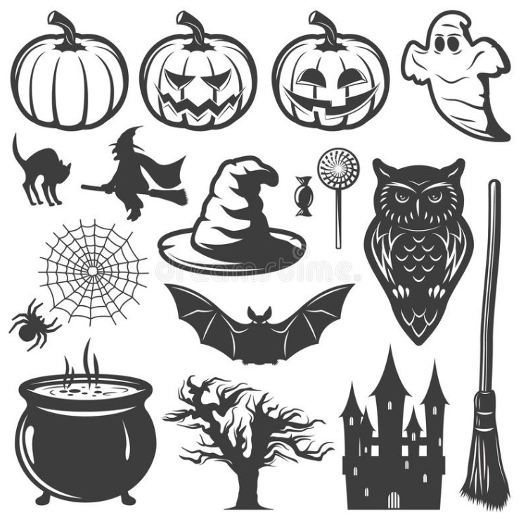 What are the symbols of Halloween?