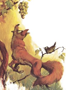 The Fox and the Grapes - La Zorra y las Uvas