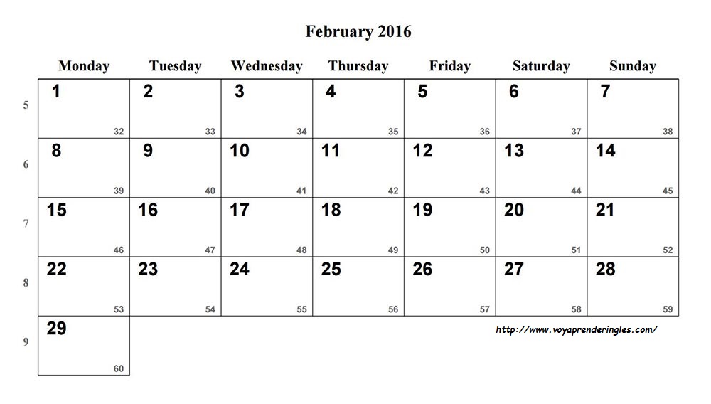 february 2016