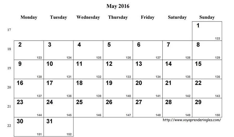 may 2016