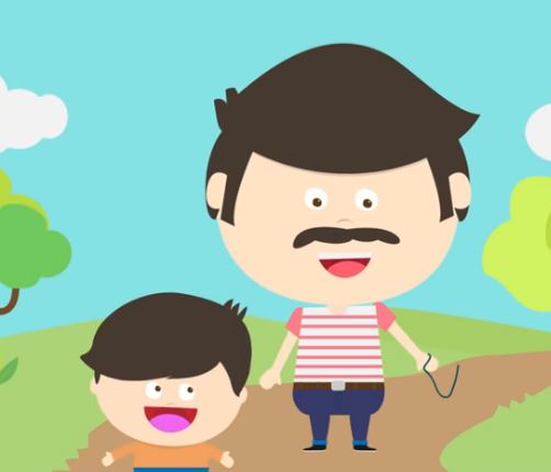 Daddy is his name-o - Canciones para Niños en Inglés - Voy Aprender Inglés