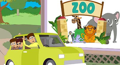 Going to the Zoo - Canciones para Niños en Inglés