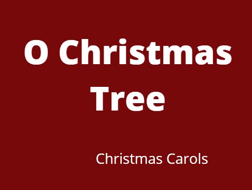 O Christmas Tree - Christmas Song For Kids