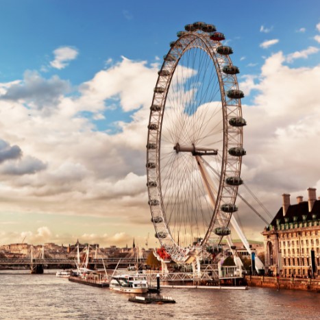 London Eye. London tourism, guide to London in English. Travel to london.