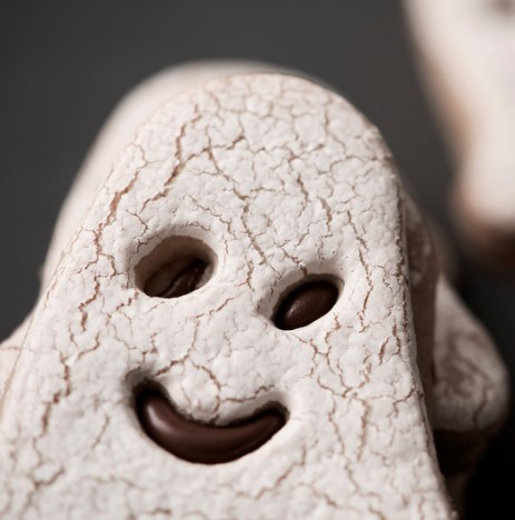 Halloween ghost biscuits Recipe