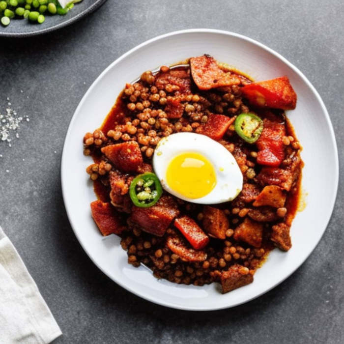 Lentils with Chorizo Recipe