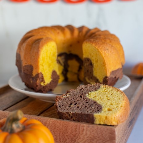 Recipe pumpkin choc cake
