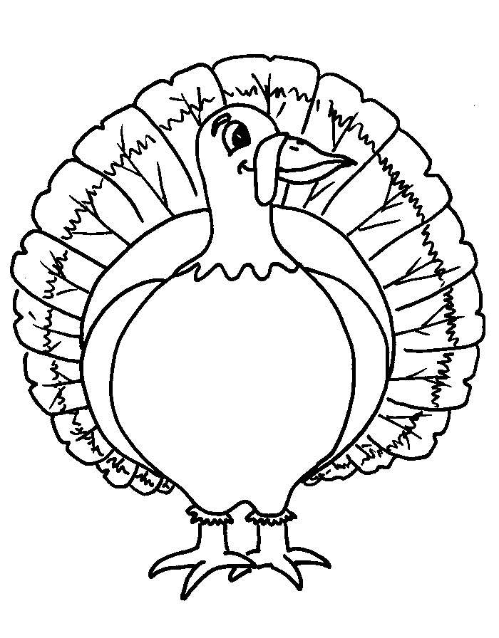 Thanksgiving 04 - Dibujos Acción de Gracias Colorear en Inglés