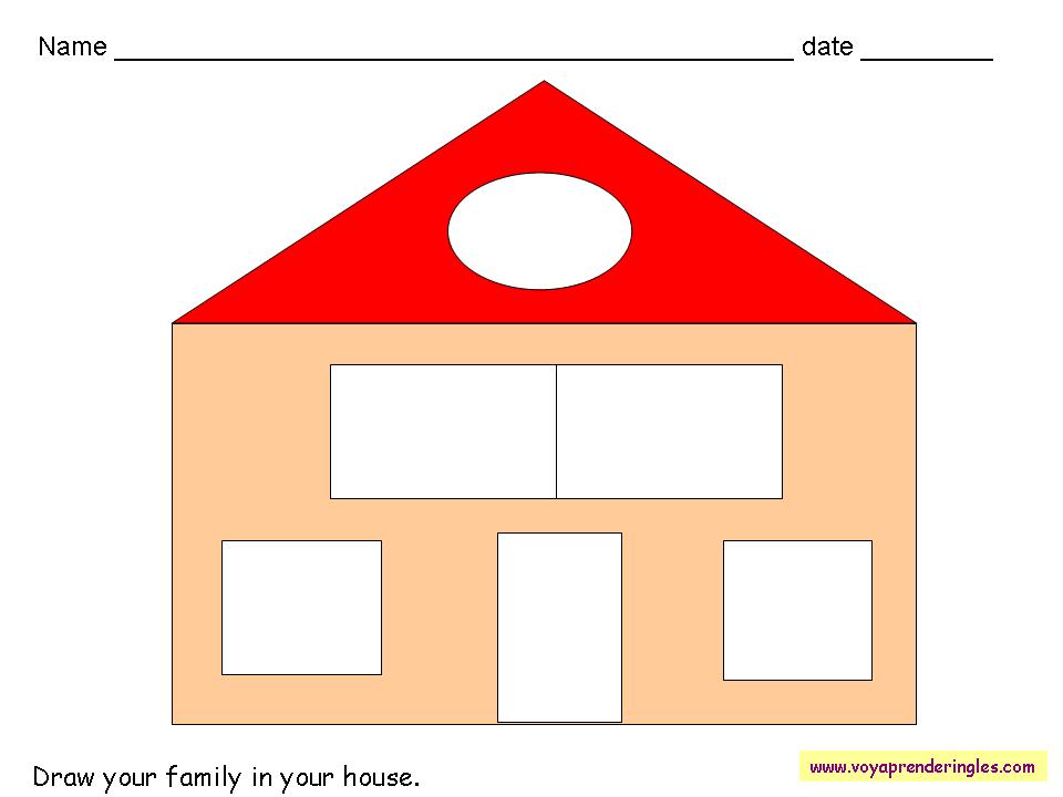 Fichas la Familia en Inglés