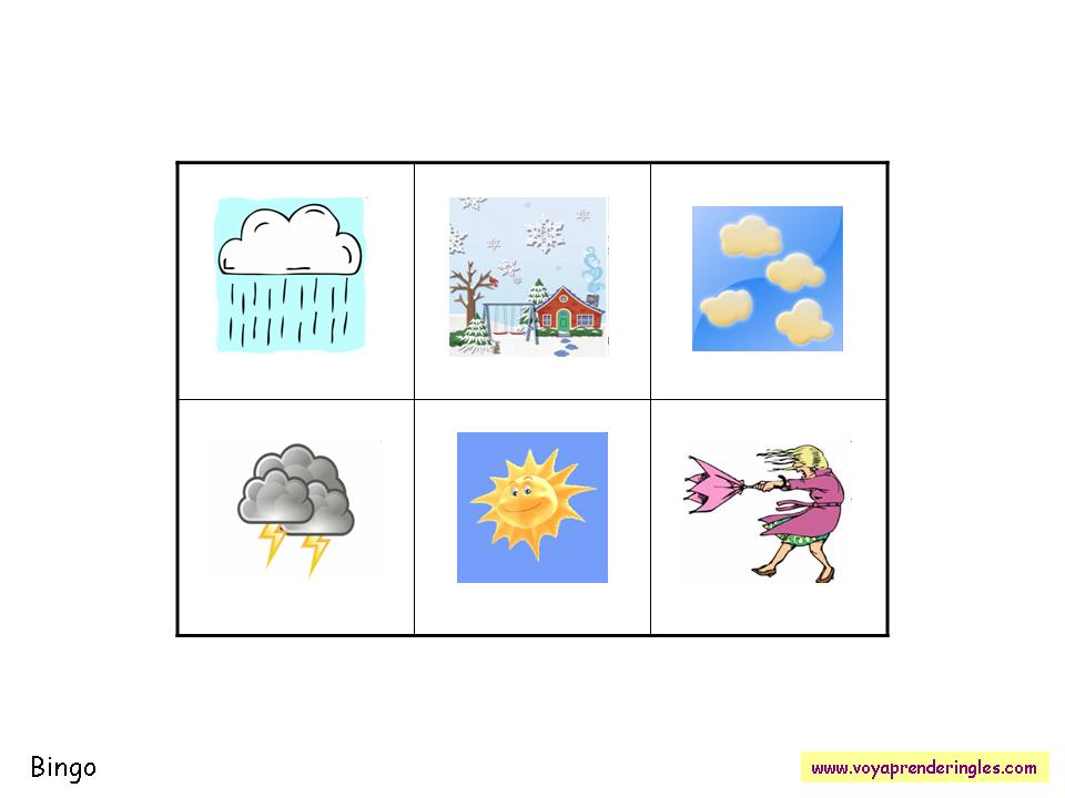 06. Bingo: Weather