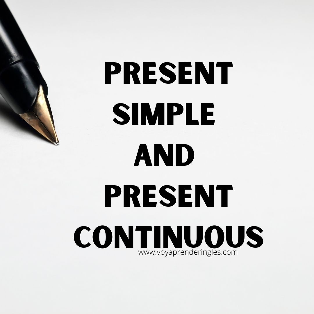 ¿Cómo saber si es present continuous?  ¿Cuándo utilizar Present Continuous?  ¿Cuándo se utiliza el present simple?