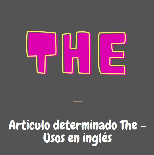 Articulo determinado - The