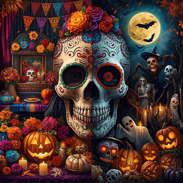 Día de Muertos vs. Halloween: Two Visions of the Afterlife