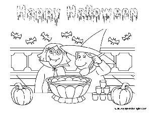 Happy Halloween - Dibujos Halloween en Inglés