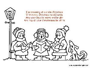 Christmas Choir - Dibujos Navidad en Inglés