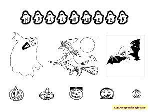 Halloween Characters - Dibujos Halloween en Inglés