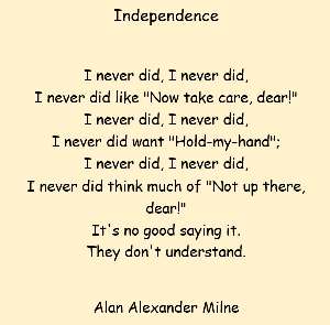 poemas de A.A. Milne en inglés
