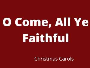O Come, All Ye Faithful - Christmas Song For Kids