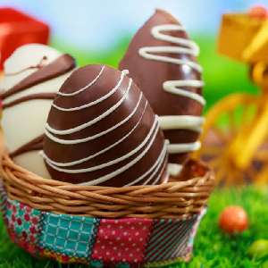 recipe for making chocolate Easter eggs