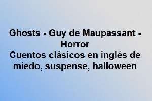 Cuentos en inglés Halloween ghost