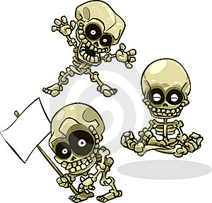 Five Boney Skeletons - Canciones para Niños en Inglés