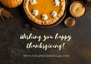 Acción de gracias en inglés, Free resources and materials in English for Thanksgiving